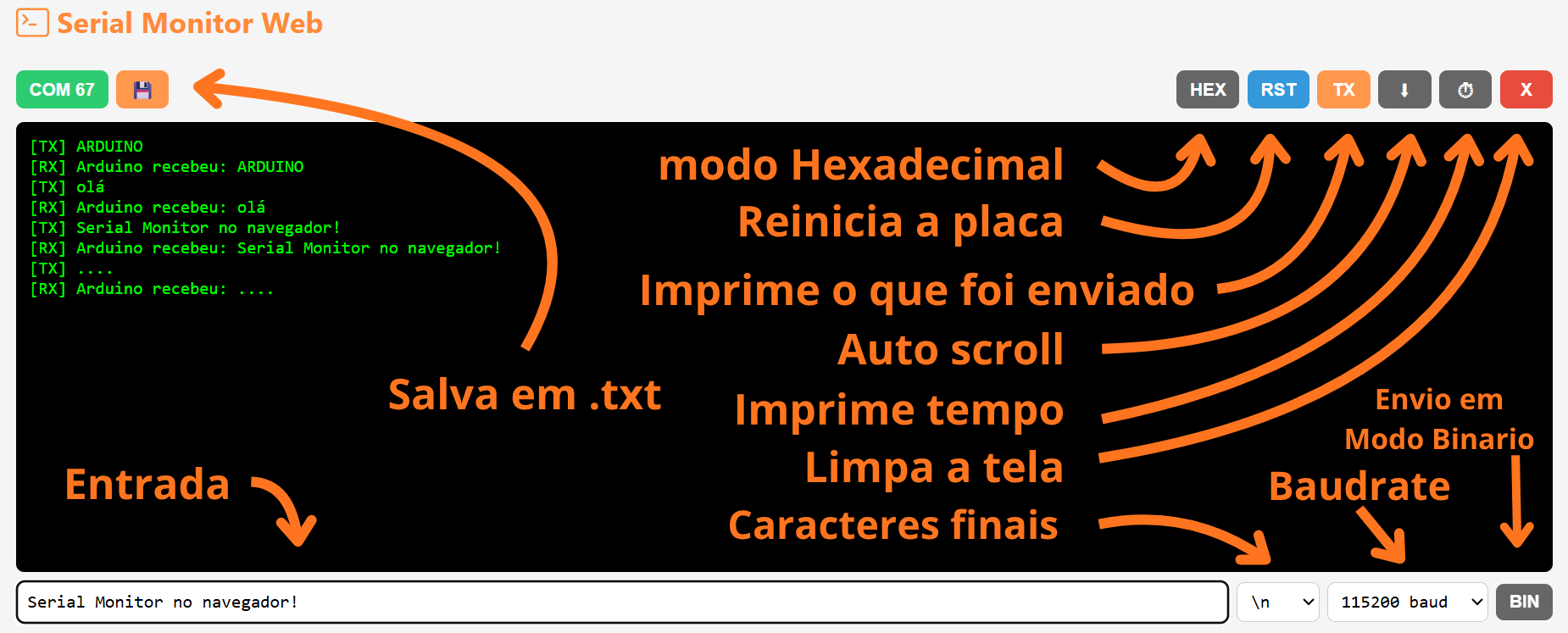 Serial Monitor Web